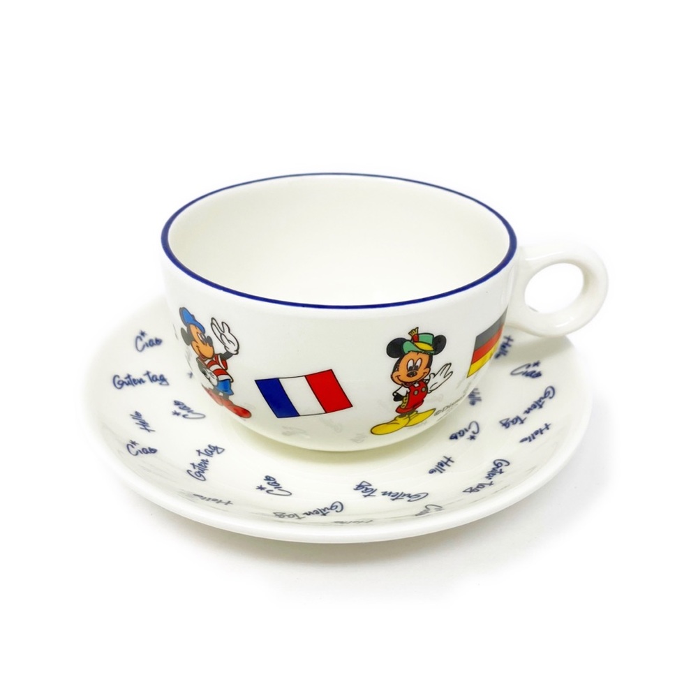 Vintage Italian Porcelain Disney Teacup-Set - Picture 2 of 16